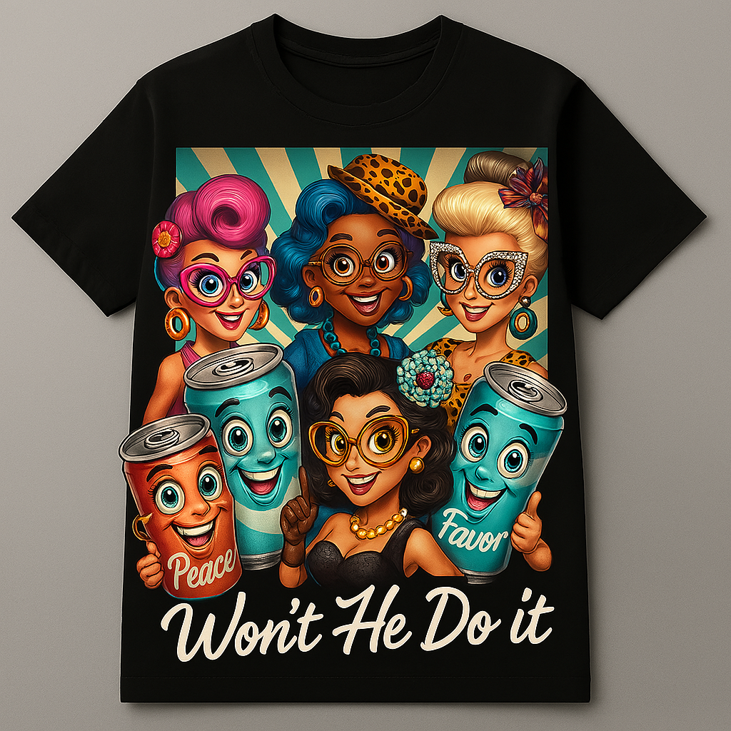 WON'T HE DO IT - GRAPHIC TEE