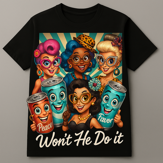 WON'T HE DO IT - GRAPHIC TEE